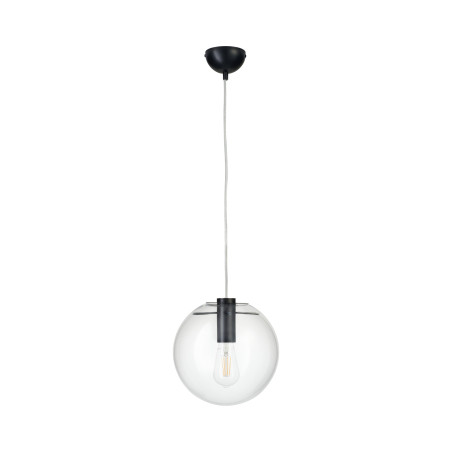 Lampa wisząca TONDA czarna 25 cm ST-8722P-S black Step into Design