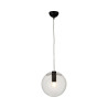 Lampa wisząca TONDA czarna 25 cm ST-8722P-S black Step into Design