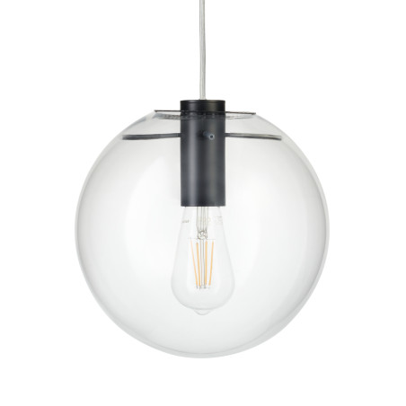 Lampa wisząca TONDA czarna 25 cm ST-8722P-S black Step into Design