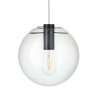 Lampa wisząca TONDA czarna 25 cm ST-8722P-S black Step into Design