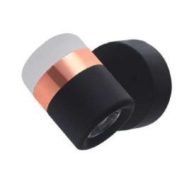 Lampa ścienna POCCO LED czarna 16 cm D9926W black Step into Design