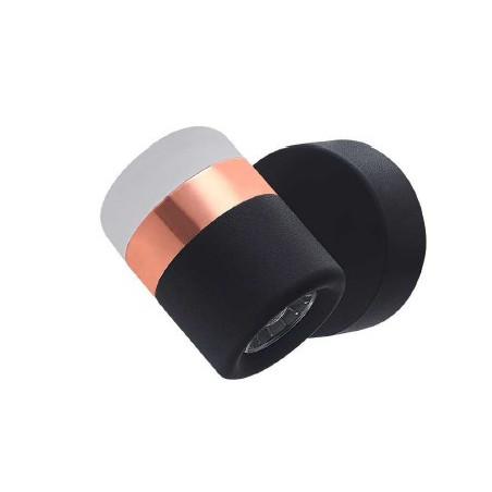 Lampa ścienna POCCO LED czarna 16 cm D9926W black Step into Design