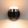 Lampa ścienna POCCO LED czarna 16 cm D9926W black Step into Design