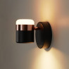 Lampa ścienna POCCO LED czarna 16 cm D9926W black Step into Design