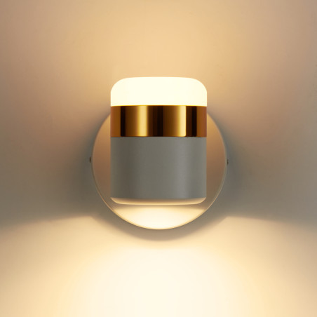 Lampa ścienna POCCO LED biała 16 cm D9926W white Step into Design