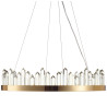 Lampa wisząca LUSSO LED złota 60 cm DN918 gold Step into Design