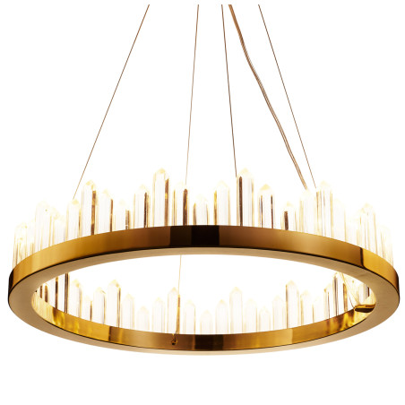 Lampa wisząca LUSSO LED złota 60 cm DN918 gold Step into Design