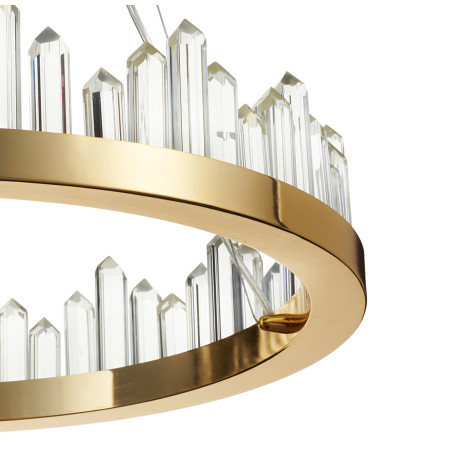Lampa wisząca LUSSO LED złota 60 cm DN918 gold Step into Design