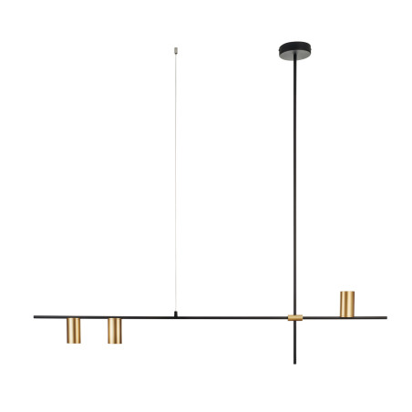 Lampa wisząca LUNGO czarno złota 135 cm ST-10047P-3 Step into Design