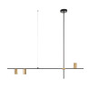 Lampa wisząca LUNGO czarno złota 135 cm ST-10047P-3 Step into Design