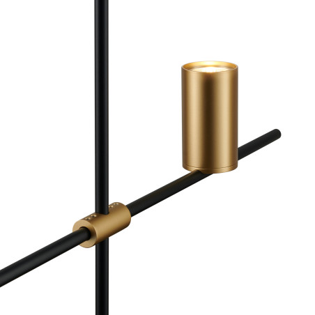 Lampa wisząca LUNGO czarno złota 135 cm ST-10047P-3 Step into Design