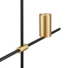 Lampa wisząca LUNGO czarno złota 135 cm ST-10047P-3 Step into Design