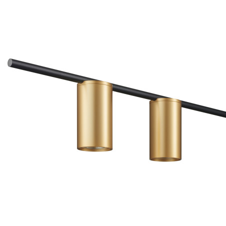 Lampa wisząca LUNGO czarno złota 135 cm ST-10047P-3 Step into Design