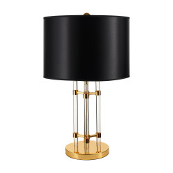 Lampa stołowa EXCLUSIVO czarna 65 cm DN921 Step into Design
