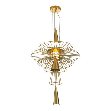 Lampa wisząca SUSSO S złota 40 cm ST-8713P-S Step into Design