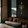 Lampa wisząca SUSSO S złota 40 cm ST-8713P-S Step into Design