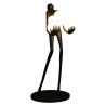 Lampa podłogowa WOMAN czarna 180 cm F9312 Step into Design