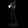 Lampa podłogowa WOMAN czarna 180 cm F9312 Step into Design