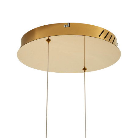 Lampa wisząca CIRCLE 80+80 LED złoty połysk na 1 podsufitce DN924-80+80 gold Step into Design