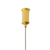 Lampa wisząca CIRCLE 80+80 LED złoty połysk na 1 podsufitce DN924-80+80 gold Step into Design
