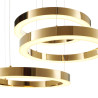 Lampa wisząca CIRCLE 60+60+60 LED złoty połysk na 1 podsufitce DN924-60+60+60 gold Step into Design