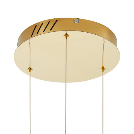 Lampa wisząca CIRCLE 60+60+60 LED złoty połysk na 1 podsufitce DN924-60+60+60 gold Step into Design