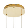 Lampa wisząca CIRCLE 60+60+60 LED złoty połysk na 1 podsufitce DN924-60+60+60 gold Step into Design