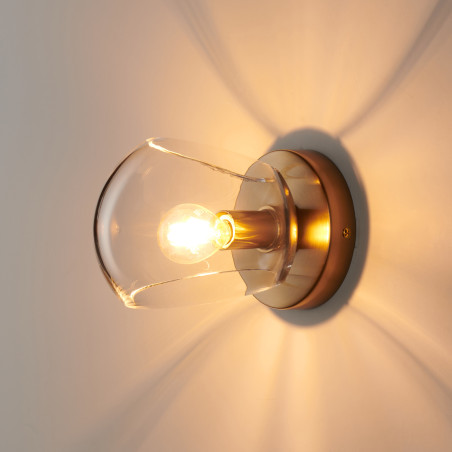 Lampa ścienna COSMIC złota 15 cm ST-8954W Step into Design