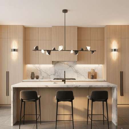 Lampa ścienna DRACO czarna 60 cm ST-88003W-M black Step into Design
