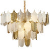 Lampa wisząca SECRET biało złota 80 cm D824P-800 Step into Design