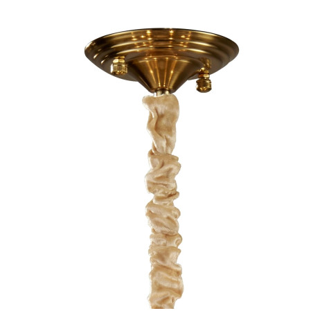 Lampa wisząca SECRET biało złota 80 cm D824P-800 Step into Design