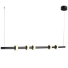 Lampa wisząca RINGO LED czarna 150 cm ST-8955P-L Step into Design