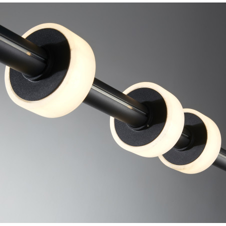 Lampa wisząca RINGO LED czarna 150 cm ST-8955P-L Step into Design