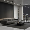 Lampa podłogowa RINGO czarna 182 cm ST-8955F Step into Design