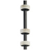 Lampa podłogowa RINGO czarna 182 cm ST-8955F Step into Design