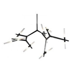 Lampa wisząca STICKS-14 czarna ST-1001-14 black Step into Design