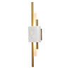 Lampa ścienna ELLIE LED marmurowa biało złota 50 cm ST-7007W-WHITE Step into Design