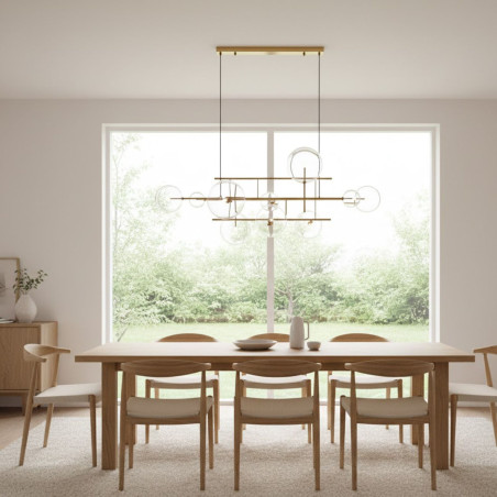 Lampa wisząca CHARM mosiądz 200 cm ST-9757P-L Step into Design