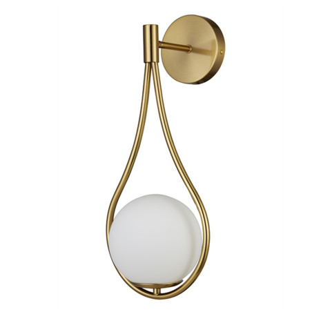 Lampa ścienna DROP biało złota 45 cm ST-F079 gold Step into Design
