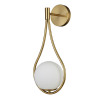 Lampa ścienna DROP biało złota 45 cm ST-F079 gold Step into Design