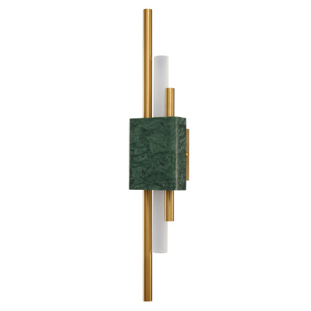 Lampa ścienna ELLIE LED marmurowa zielono złota 50 cm ST-7007W-GREEN Step into Design