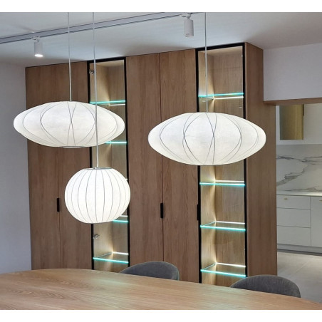 Lampa wisząca SILK X-shape biała 60 cm ST-2334-60 Step into Design