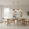 Lampa wisząca MINI MOON złota 100 cm ST-8118P-11 gold Step into Design