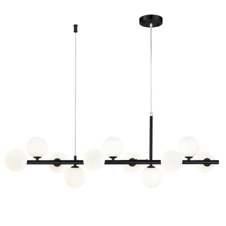Lampa wisząca MINI MOON czarna 100 cm ST-8118P-11 black Step into Design