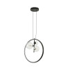 Lampa wisząca ORION RING LED czarny 40 cm DN1504 Step into Design