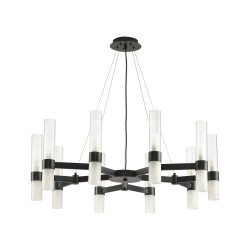 Lampa wisząca CANDELA-10 czarna 85 cm DN1505-10 black Step into Design