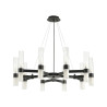 Lampa wisząca CANDELA-10 czarna 85 cm DN1505-10 black Step into Design