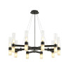 Lampa wisząca CANDELA-10 czarna 85 cm DN1505-10 black Step into Design