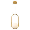 Lampa wisząca COSTA SOLO złota 40 cm DP0001A-400 gold Step into Design