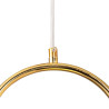 Lampa wisząca COSTA SOLO złota 40 cm DP0001A-400 gold Step into Design
